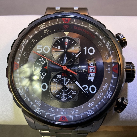 Invicta Men's 17204 AVIATOR Analog Display Japanese Quartz - Picture 1 of 6